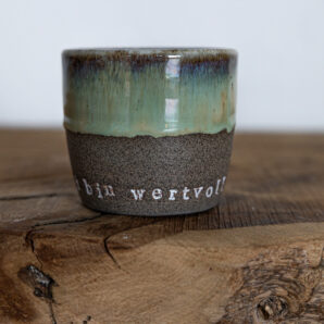 Mantrabecher "Ich bin wertvoll"